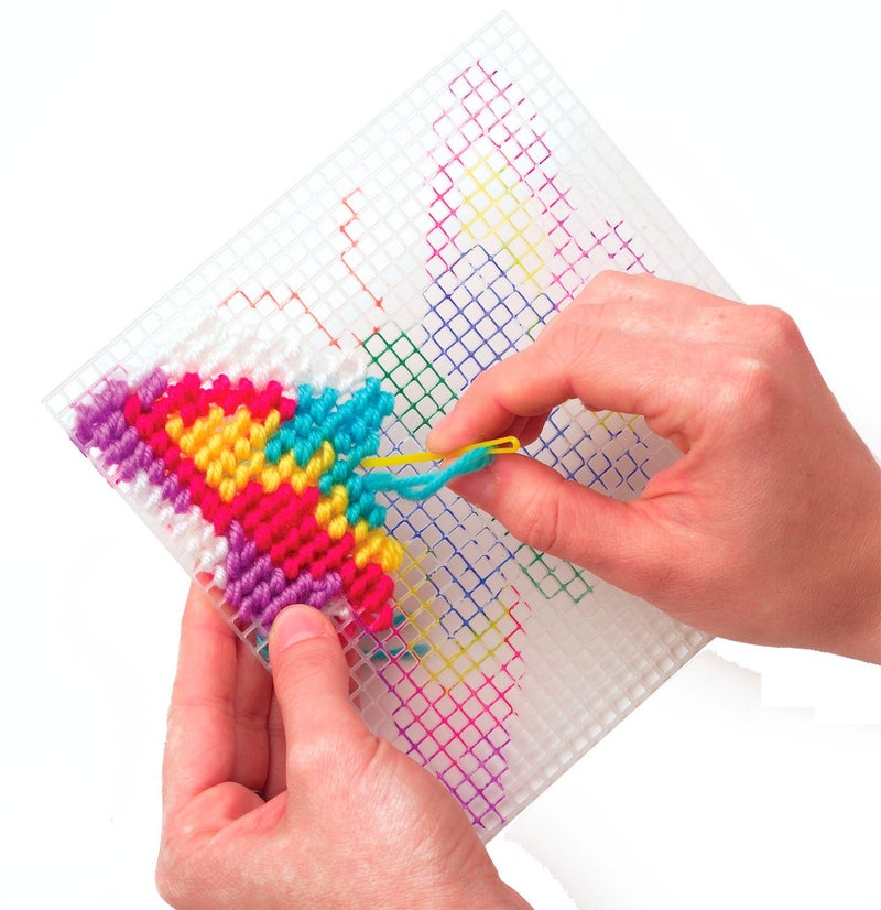 ALEX Toys Simply Needlepoint Butterfly Kids Art and Craft Activity - Image 4